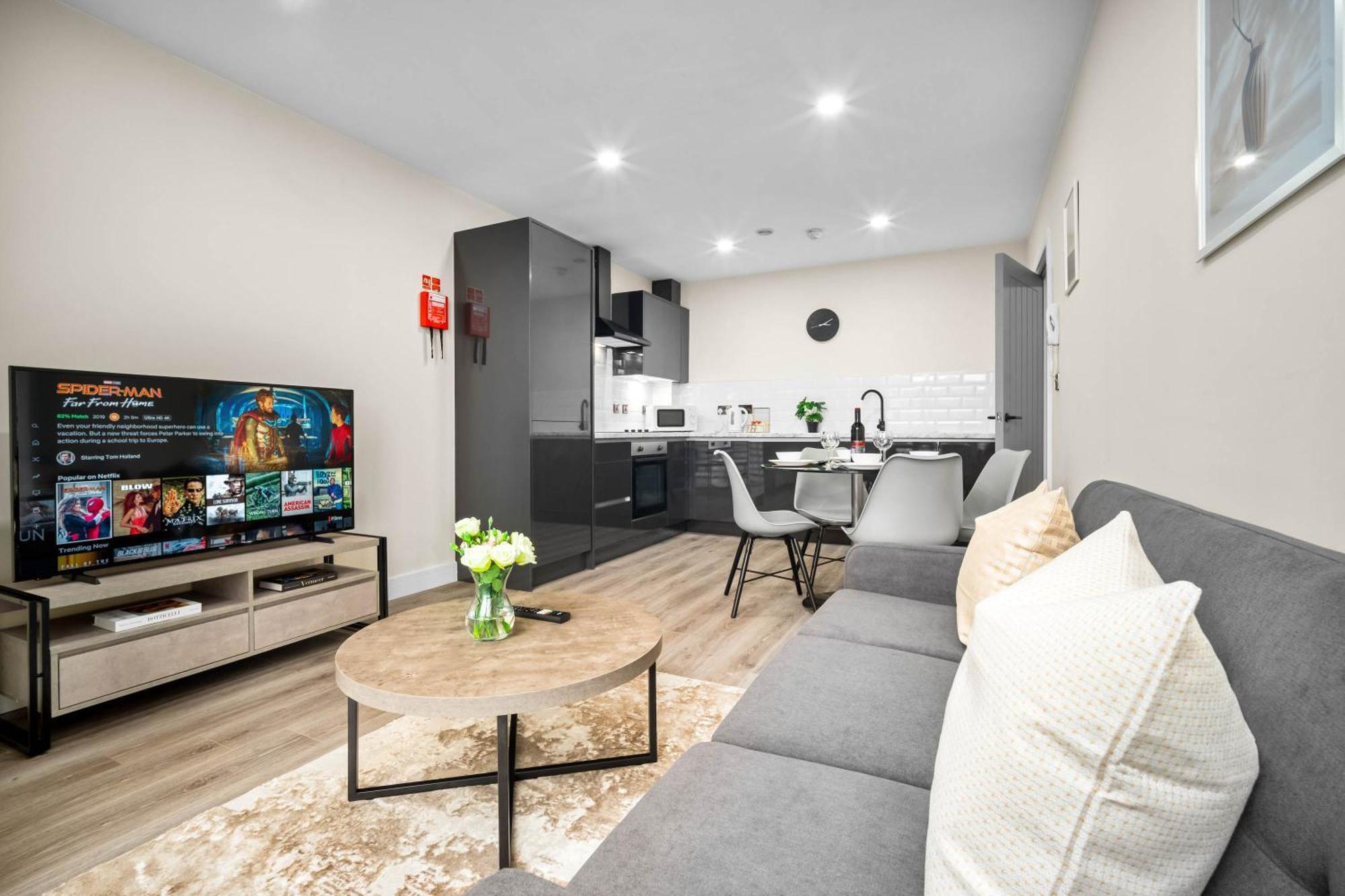 ברמינגהאם New Luxury Two Bedroom Apartment - City Centre - Netflix - Wifi - Top Rated - Jq 8Ah מראה חיצוני תמונה