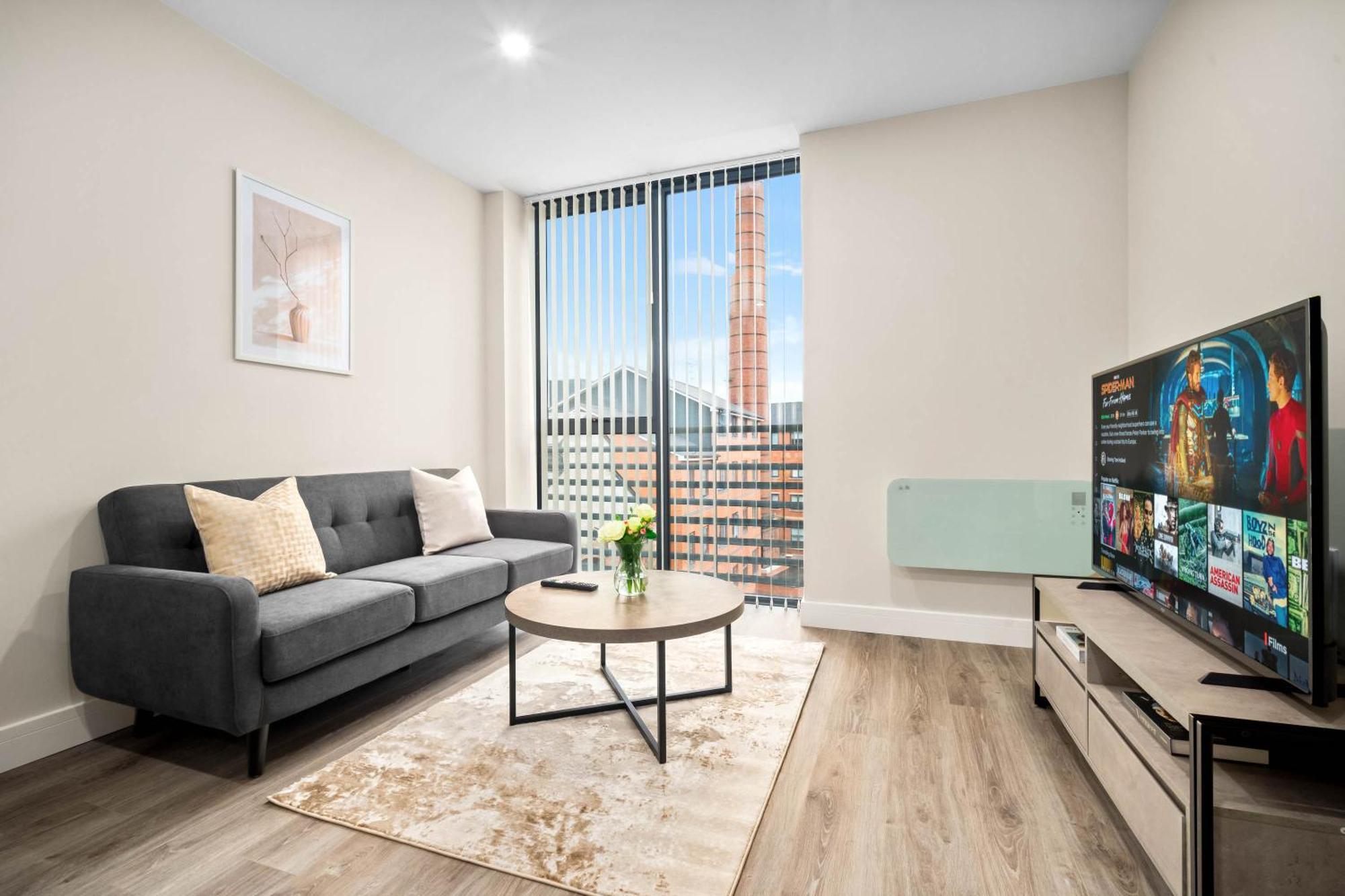 ברמינגהאם New Luxury Two Bedroom Apartment - City Centre - Netflix - Wifi - Top Rated - Jq 8Ah מראה חיצוני תמונה